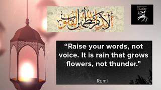 Sufi Quotes Moula Jalaludin Rumi AL QURAN Artful Idol | Best of Molana Rumi Poems