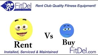 How to rent or how to buy fitness equipment. Renting is better!