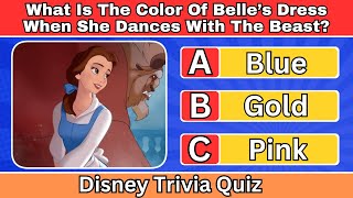 Disney Trivia Quiz 🏰 20 Disney Quiz Questions ✅ | Challenge For Disney True Fans | The Lucky Quiz