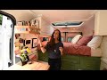 COVID PANDEMIC Made Her Swap House for SOLO FEMALE VANLIFE  Her Promaster Van Conversion