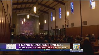 Funeral services for co-founder of Rosemary's Family Creamery, Frank DeMarco
