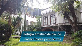 La casona artística de los años 80 en Coyoacán