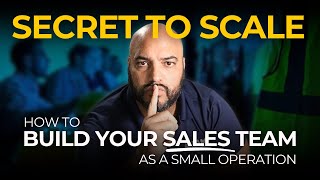 Starting a Successful Leads and Estimating Team