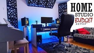 Home Studio On a Budget ($350 Setup For Beginners) | Budget Recording Studio Setup 2019