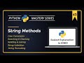 Python String Methods in Hindi: Case Conversion, Searching, Splitting, Validation & Formatting