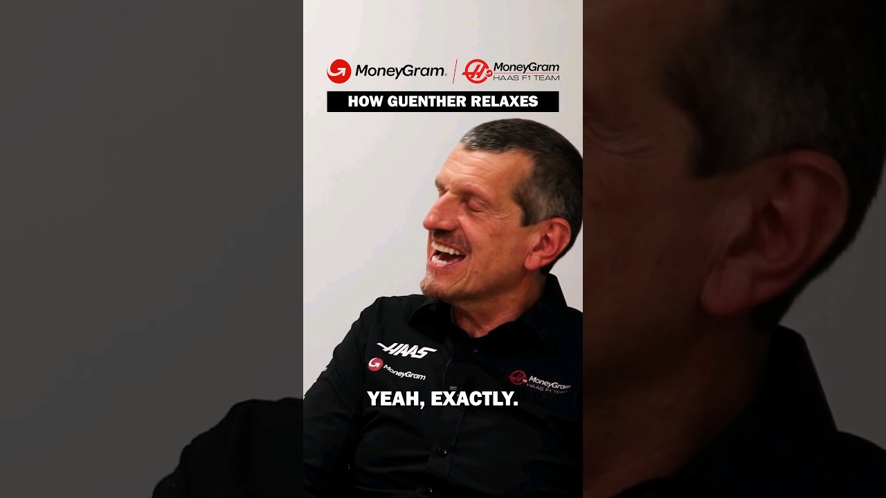 What Guenther Steiner does when he's not working 