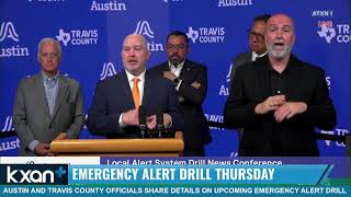 Emergency Alert Drill Thursday: Austin & Travis County Prepare Residents