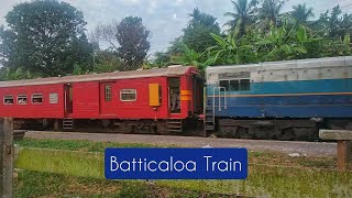 Batticaloa Train in Sri Lanka Railways