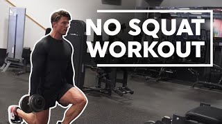 No Squat Leg Workout | Back Injury Training | Steve Cook Vlog