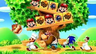 Mario Party Superstars - All Minigames Sonic Vs Dr. Luigi Vs Funky Kong Vs Mario (Master Difficulty)