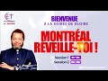 Le Réveil De Ninive • Pst Marcello Tunasi • Montréal Reveille-toi • Session Matin Jour 1