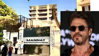 Shahrukh Khan Bungalow | Bandra Bandstand Mumbai | Mount Marry | Explore Mumbai | Sunset 🌇.