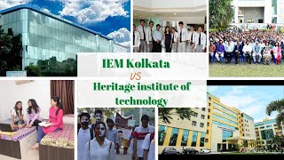 iem vs heritage which is better😯 | Counselling | College Comparison | Choice Filling | #wbjee #iem