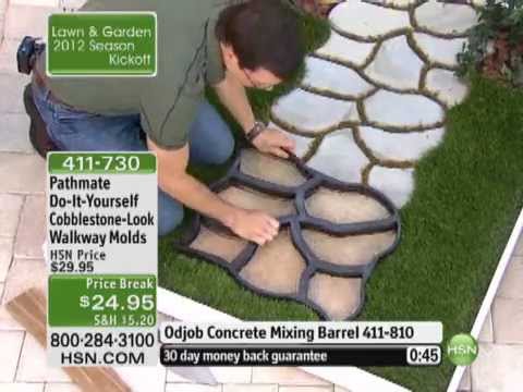 Do-It-Yourself Cobblestone-Look Walkway Molds by Pathmate Do-It-Yourself Cobblestone-Look Walkway Molds by Pathmate