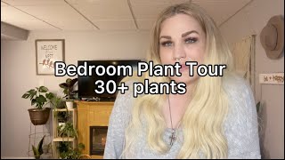 Plant Tour! - bedroom 30+ plants (medium to low light plants)