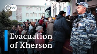 Russian troops signal withdrawal from Kherson as Ukraine moves in | DW News