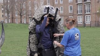 🦏CRAIG TRIES ON A SAVE THE RHINOS COSTUME!🦏