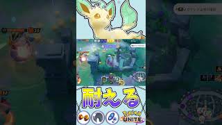 シールドが厚すぎて硬すぎるポケモン　ユナイト有編集垂れ流し日記part587【リーフィア】【ポケモンユナイト】【キル集】 #キル集  #ポケモン#ユナイト  #pokémonunite