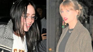 Taylor Swift Caught Arrive With Billie Eilish During Night Out in NYC 22 January 2025