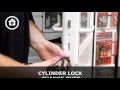 Euro Cylinder Lock Change Over on uPVC Door