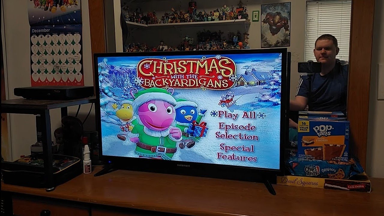 Menu Walkthrough Of The Backyardigans: Christmas With The Backyardigans ...