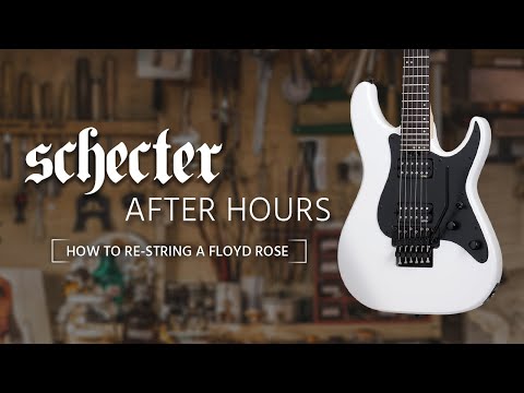 TECH TIP: Restringing your Floyd Rose Guitar TECH TIP: Restringing your Floyd Rose Guitar