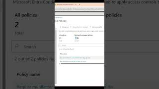 Conditional Access Policy | entra ID plan 1