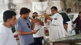 🎺ashok band saharanpur Live = 14-8-24  pratice time 🆕 clasical andaaj👌ये लाल इशक \