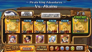 [OPTC] PKA vs. Akainu - Level 100-200 (no own WB/Ace)