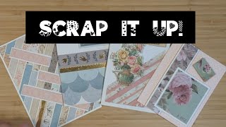 Scrap It Up! Making Cards From Random Scraps| Very Satisfying, Fun & EASY with Beautiful Results