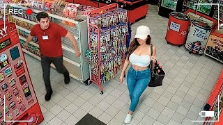 When Shoplifters Realize They've Been Caught In 4K