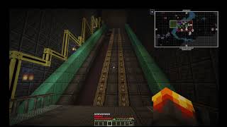 Minecraft Create mod - Diagonal Elevator Test