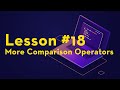 JavaScript for Beginners — More Comparison Operators