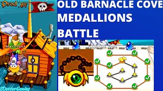 Prodigy Math Game: OLD BARNACLE COVE: HOW TO GET MEDALLIONS : GR 5, Vid 20