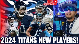 Titan Anderson is LIVE! 🔴 TENNESSEE TITANS NEW PLAYERS CALVIN RIDLEY, L’JARIUS SNEED & TITANS Draft