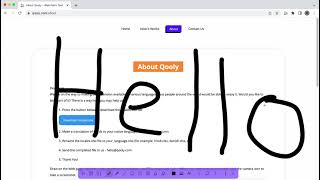 How to draw on web pages with the Qooly Web Paint extension