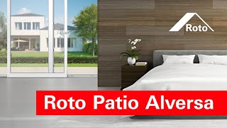 Roto Patio Alversa | Universal hardware with minimal installation effort (video for manufacturers)