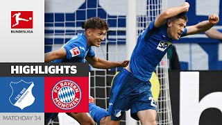 Kramaric Turns Game Around! | Hoffenheim - FC Bayern München 4-2 | Highlights | MD 34 – Bundesliga