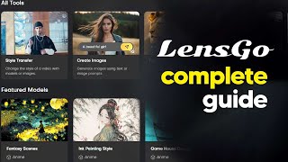 How To Use LensGo AI - LensGO Ai Starter Tutorial