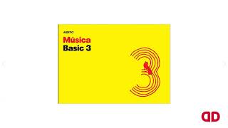 Cuaderno de música Basic 3 Additio Ref.M03