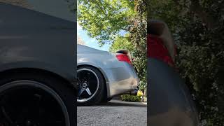 Infiniti G35 coupe Motordyne ART pipes and Shockwave exhaust