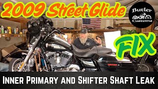Harley Inner Primary and Shifter Shaft Leaking FIX!