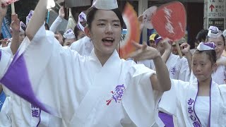 「むさし南連」薄暮の流し踊り  第54回中目黒夏まつり（2019.8.3）