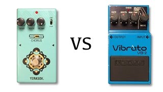 Yerasov Chorus vs Boss Vibrato VB-2