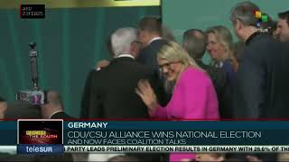 Germany: Conservative bloc seeks coalition with Social Democrats64/255