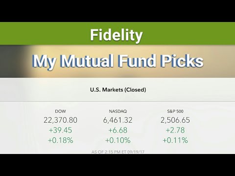 My 401K Mutual Fund Picks - Up 18% This Year! Fidelity IRA My 401K Mutual Fund Picks - Up 18% This Year! Fidelity IRA