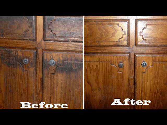 Steam Clean Kitchen Cabinets