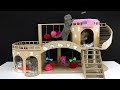 diy amazing cat house for two beautiful kittens