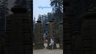 108 Shiva Temples at #Jageshwar Dham..🤘  #shiva #shortsvideo #yoga #uttarakhand #india