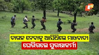 Gunfight Erupts between Security Forces \u0026 Maoists in Bolangir’s Gandhamardan Hills